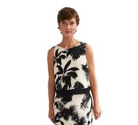 Phase Eight Women's Sleeveless Linen Vittoria Beaded Top in Black | Size: 18 Phase Eight Black 18