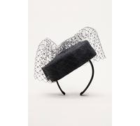 Phase Eight Women's Veiled Pillbox in Black Phase Eight Black One Size