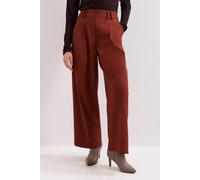 Phase Eight Women's Wide-Leg Tailored Trouser in Brown | Size: 10 Phase Eight Brown 10