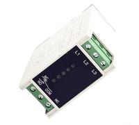 Phase Failure Relay TVRD-380V, 3 Phase -Sequence Protector Voltage Monitor, Motor Protection Relay English Version for Industrial(TVRD-380V-B)
