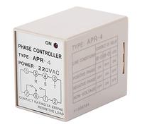 Phase Sequence Controller Relay, APR - 4, 10A, 220VAC, DIN Rail Mounting - Phase Loss and Reverse Protection, Flame - Retardant Housing, Industrial Motor Use (220VAC)