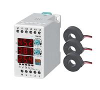 Phase sequence relay (Manual/Semi-Automatic Automatic Reset) Digital Overload Asymmetry Relay Thermal(220VAC,TRM-50 (15-50A))