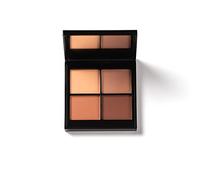 PHASE ZERO Makeup Quad Eyeshadow Palette - Bombay Rose - 5.2g / 0.183 Oz. - Pigmented, Warm-Toned Neutral Eyeshadow Palette with Four Matte Pigments