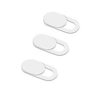 PHASEER Ultra Thin Webcam Privacy Cover - Adaptable for Laptop, Tablets, iPad, Macbook Pro, Mac, Macbook air, iMac (3 Pcs, White)