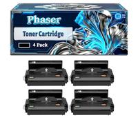 Phaser 3320 Toner Cartridge Compatible for Xerox Phaser 3320 Printers, With Chip Large Capacity 11000 Pages (4 Pack Black)