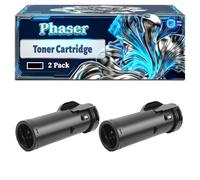 Phaser 3610 Toner Cartridge Compatible for Xerox Phaser 3610 3610DN WorkCentre 3615 3615DN Printers, With Chip Large Capacity 25300 Pages (2-Pack Black)