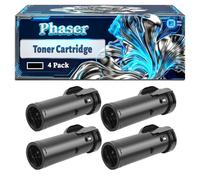 Phaser 3610 Toner Cartridge Compatible for Xerox Phaser 3610 3610DN WorkCentre 3615 3615DN Printers, With Chip Large Capacity 25300 Pages (4 Pack Black)