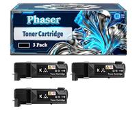 Phaser 6140 Toner Cartridge Compatible for Xerox Phaser 6140 6140DN 6140N Printers, With Chip Large Capacity 2600 Pages (3 Pack Black)