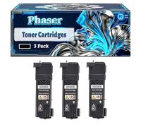 Phaser 6140 Toner Cartridges Compatible for Xerox Phaser 6140 6140DN 6140N Printers, With Chip Large Capacity 3600 Pages (3 Pack Black)