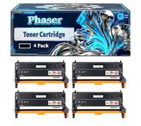 Phaser 6280 Toner Cartridge Compatible for Xerox Phaser 6280 Phaser 6280V/DN Phaser 6280V/N Printers, With Chip Large Capacity 7000 Pages (4 Pack Black)