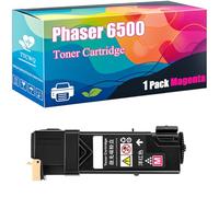 Phaser 6500 Toner Cartridge Compatible with Xerox Phaser 6500 Phaser 6500DN Phaser 6500N WorkCentre 6505 WorkCentre 6505N Printers, High-Yield Ideal for High-Volume Printing (Magenta)
