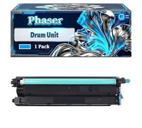 Phaser 6510 Drum Unit Compatible for Xerox Phaser 6510 6510DN 6510DNI 6510N Printers, With Chip Large Capacity 50000 Pages (1 Pack Cyan)