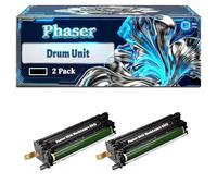 Phaser 6510 Drum Unit Compatible for Xerox Phaser 6510 6510DN 6510DNI 6510N WorkCentre 6515 6515DN 6515DNI 6515DNW 6515N 6515NW Printers, With Chip Large Capacity 48000 Pages (2 Pack Black)