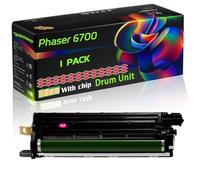 Phaser 6700 Compatible for Xerox Drum Unit with Chip Phaser 6700 Phaser 6700DN Phaser 6700DT Phaser 6700DX Phaser Printers (1 Pack Magenta)
