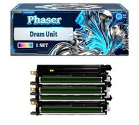 Phaser 6700 Drum Unit Compatible for Xerox Phaser 6700 Phaser 6700DN Phaser 6700DT Phaser 6700DX Phaser 6700N Printers, With Chip Large Capacity 50000 Pages (4-Pack BK/C/M/Y)