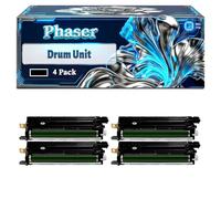 Phaser 6700 Drum Unit Compatible for Xerox Phaser 6700 Phaser 6700DN Phaser 6700DT Phaser 6700DX Phaser 6700N Printers, With Chip Large Capacity 50000 Pages (4 Pack Black)