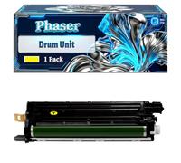 Phaser 6700 Drum Unit Compatible for Xerox Phaser 6700 Phaser 6700DN Phaser 6700DT Phaser 6700DX Phaser 6700N Printers, With Chip Large Capacity 50000 Pages (1 Pack Yellow)