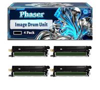 Phaser 6700 Image Drum Unit Compatible for Xerox Phaser 6700 6700DN 6700DT 6700DX 6700N Printers, With Chip Large Capacity 50000 Pages (4 Pack Black)