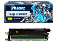 Phaser 6700 Image Drum Unit Compatible for Xerox Phaser 6700 6700DN 6700DT 6700DX 6700N Printers, With Chip Large Capacity 50000 Pages (1 Pack Yellow)