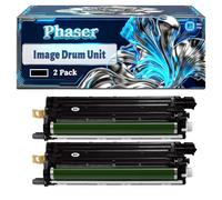 Phaser 6700 Image Drum Unit Compatible for Xerox Phaser 6700 6700DN 6700DT 6700DX 6700N Printers, With Chip Large Capacity 50000 Pages (2 Pack Black)