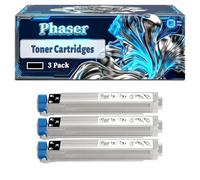 Phaser 7300 Toner Cartridges Compatible for Xerox Phaser 7300 7300B 7300DN 7300DT 7300DX 7300N Printers, With Chip Large Capacity 25000 Pages (3 Pack Black)