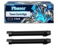 Phaser 7800DX Toner Cartridge Compatible for Xerox Phaser 7800 Phaser 7800DN Phaser 7800DX Phaser 7800GX Printers, With Chip Large Capacity 19800 Pages (2 Pack Black)