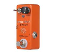 Phaser Pedal, P90 PRO PHASE Phaser Pedal, Guitar Effects Single Mini Vintage Phaser Pedal Effect Pedal Orange