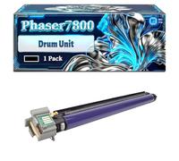 Phaser7800 Drum Unit Compatible for Xerox Phaser 7800 7800DN 7800DX 7800GX Printers, With Chip Large Capacity 80000 Pages (1 Pack Black)