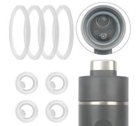 Phask Water Bottle Gasket Replacement for Ninja thirsti,4PCS Water Bottle Lid & 4PCS Spout Lid Gasket Replacement,Silicone Sealing Ring Replacement Compatible with Ninja thirsti 24oz Water Bottle