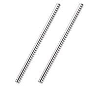 PHasz 2 Pcs 304 Stainless Steel Rods Diameter 5-7Mm Length 500Mm, Solid Shaft Rods for DIY Craft Model Car Plane Ship,Diameter 6mm