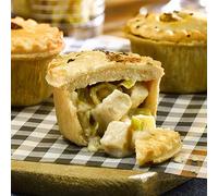 Phat Gluten Free Mini Chicken White Wine & Leek Pie 24 x 90g