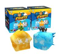 PhatMojo BLOX Fruits - Mystery Fruit Collectible Plush 2-Pack (4" Tall, Series 1) [Includes DLC, Officially Licensed]