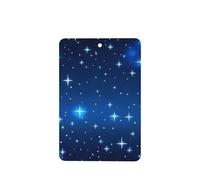 Phayah 4 Pcs Car Fresheners Hanging Blue Star Pattern Pattern Lavender Scent Tablets Long Lasting Fragrance Scented Card Rectangle