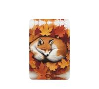 Phayah 4 Pcs Car Fresheners Hanging Fox Maple Leaf Nest Pattern Lavender Scent Tablets Long Lasting Fragrance Scented Card Rectangle