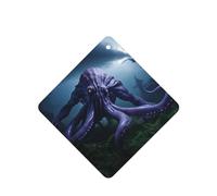 Phayah 4 Pcs Car Fresheners Hanging Octopus In The Grass Pattern Lavender Scent Tablets Long Lasting Fragrance Scented Card Square