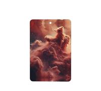 Phayah 4 Pcs Car Fresheners Hanging Quantum Nebula Pattern Lavender Scent Tablets Long Lasting Fragrance Scented Card Rectangle