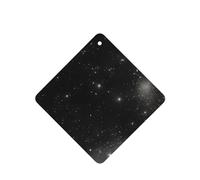 Phayah 4pcs Black And White Galaxy Pattern Lavender Scent Car Air Fresheners Square Hanging Fragrance Tablet Closet Shoe Closet Fragrance