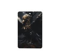 Phayah 4pcs Black Hawk Pattern Lavender Scent Car Air Fresheners Rectangle Hanging Fragrance Tablet Closet Shoe Closet Fragrance