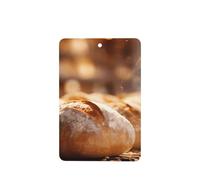 Phayah 4pcs Breads Pattern Lavender Scent Car Air Fresheners Rectangle Hanging Fragrance Tablet Closet Shoe Closet Fragrance