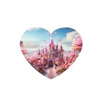 Phayah 4pcs Candy And Magic Pattern Lavender Scent Car Air Fresheners Heart Shape Hanging Fragrance Tablet Closet Shoe Closet Fragrance