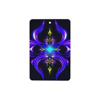 Phayah 4pcs Centre Plan Pattern Lavender Scent Car Air Fresheners Rectangle Hanging Fragrance Tablet Closet Shoe Closet Fragrance