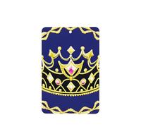 Phayah 4pcs Fantasy Tiara Pattern Lavender Scent Car Air Fresheners Rectangle Hanging Fragrance Tablet Closet Shoe Closet Fragrance