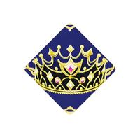 Phayah 4pcs Fantasy Tiara Pattern Lavender Scent Car Air Fresheners Square Hanging Fragrance Tablet Closet Shoe Closet Fragrance
