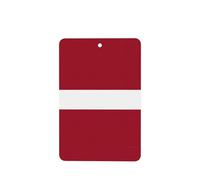 Phayah 4pcs Flag Of Latvia Pattern Lavender Scent Car Air Fresheners Rectangle Hanging Fragrance Tablet Closet Shoe Closet Fragrance