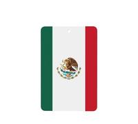 Phayah 4pcs Flag Of Mexico Pattern Lavender Scent Car Air Fresheners Rectangle Hanging Fragrance Tablet Closet Shoe Closet Fragrance