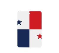 Phayah 4pcs Flag Of Panama Pattern Lavender Scent Car Air Fresheners Rectangle Hanging Fragrance Tablet Closet Shoe Closet Fragrance