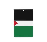 Phayah 4pcs Flag Of The State Of Palestine Pattern Lavender Scent Car Air Fresheners Rectangle Hanging Fragrance Tablet Closet Shoe Closet Fragrance