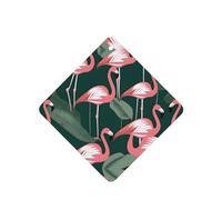Phayah 4pcs Flamingo Pattern Lavender Scent Car Air Fresheners Square Hanging Fragrance Tablet Closet Shoe Closet Fragrance
