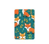Phayah 4pcs Forest Happy Fox Pattern Lavender Scent Car Air Fresheners Rectangle Hanging Fragrance Tablet Closet Shoe Closet Fragrance