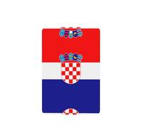 Phayah 4pcs Republic Of Croatia Flag Pattern Lavender Scent Car Air Fresheners Rectangle Hanging Fragrance Tablet Closet Shoe Closet Fragrance